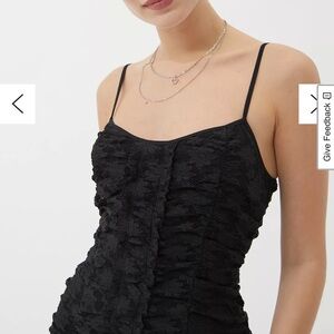 Urban Outfitters Black Lace Bodycon Dress